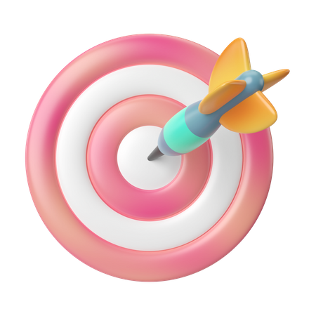 Business Target  3D Icon