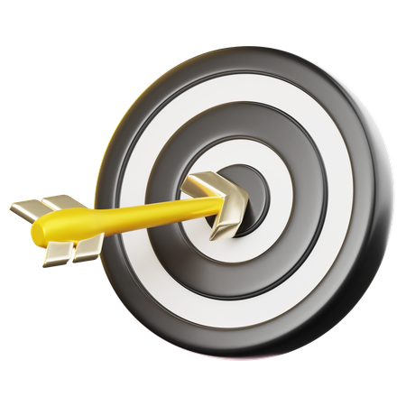 Business Target  3D Icon