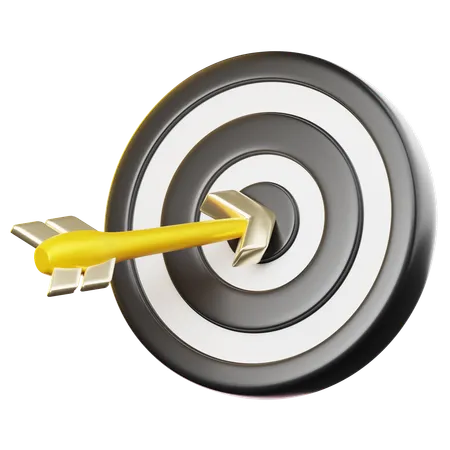 Business Target  3D Icon