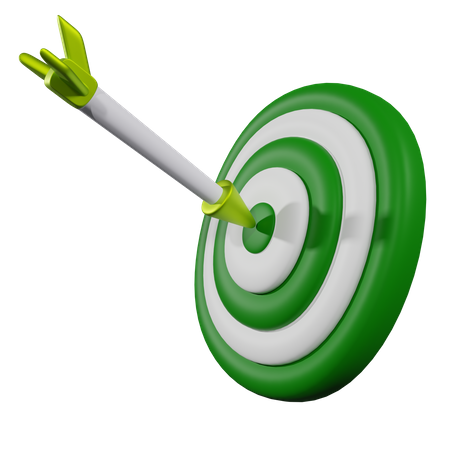 Business Target  3D Icon