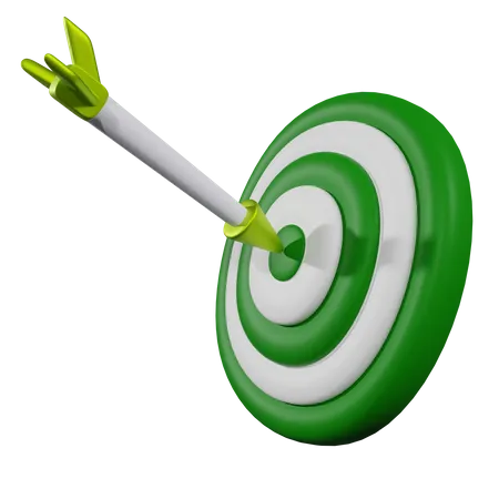 Business Target  3D Icon