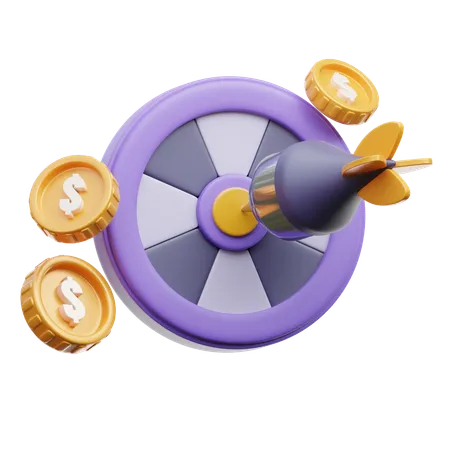 Business Target  3D Icon