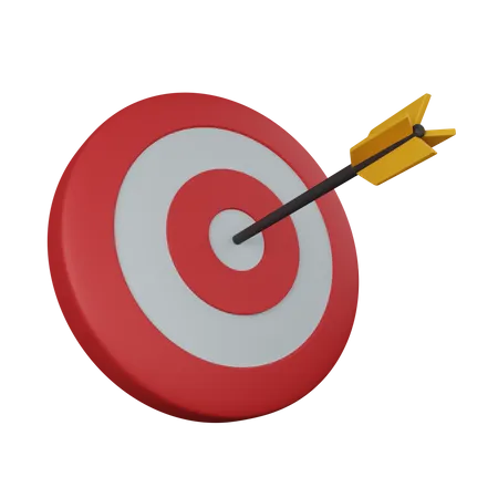 Business target  3D Icon