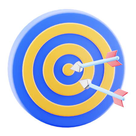 Business Target  3D Icon