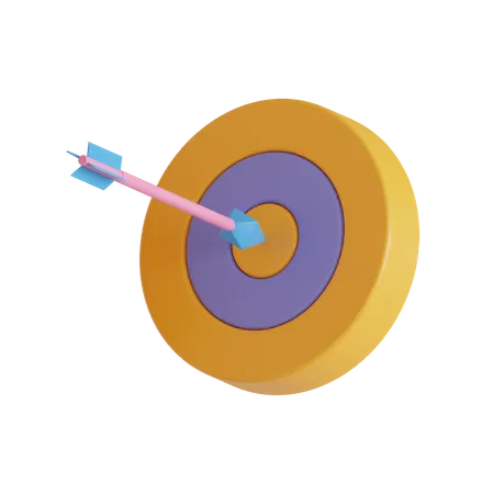 Business Target  3D Icon