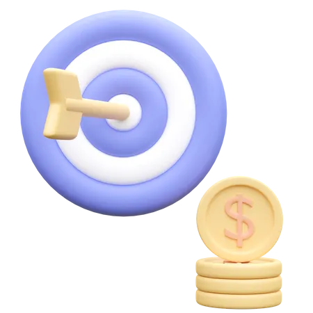 Business Target  3D Icon