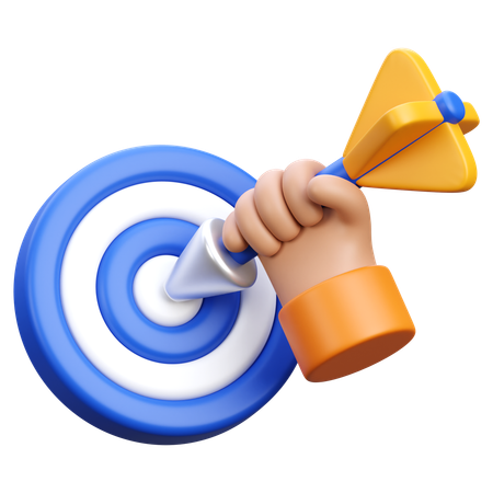 Business Target  3D Icon