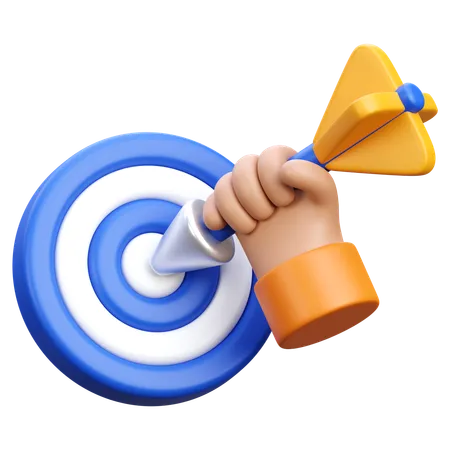 Business Target  3D Icon