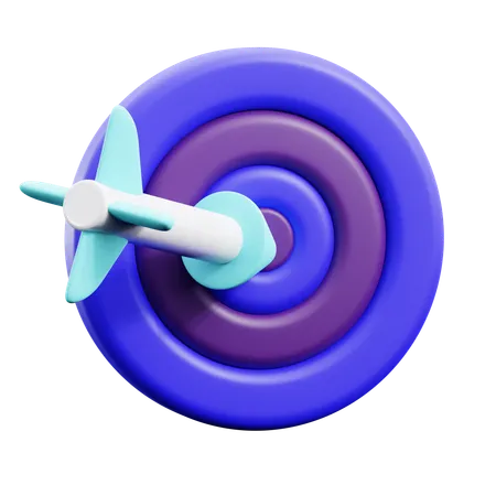 Business Target  3D Icon