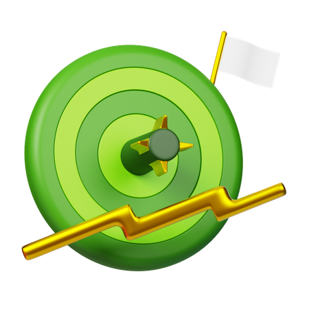 Business Target  3D Icon
