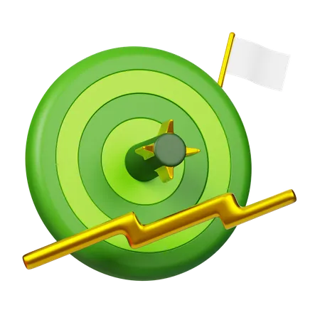 Business Target  3D Icon