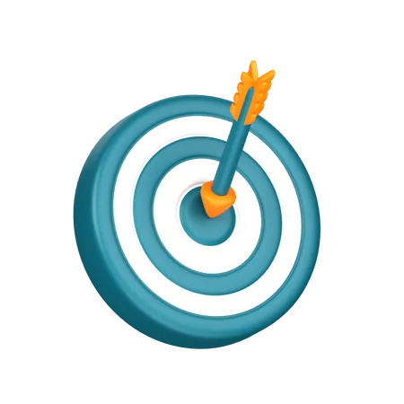 Business Target  3D Icon