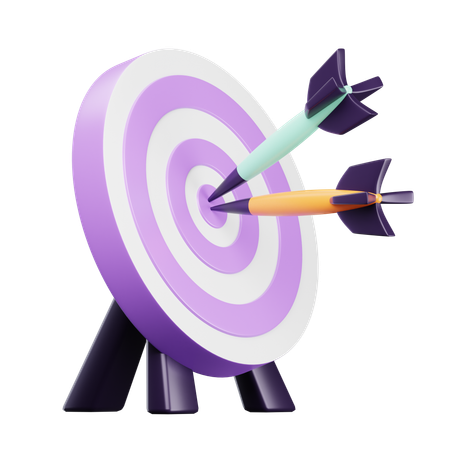 Business Target  3D Icon