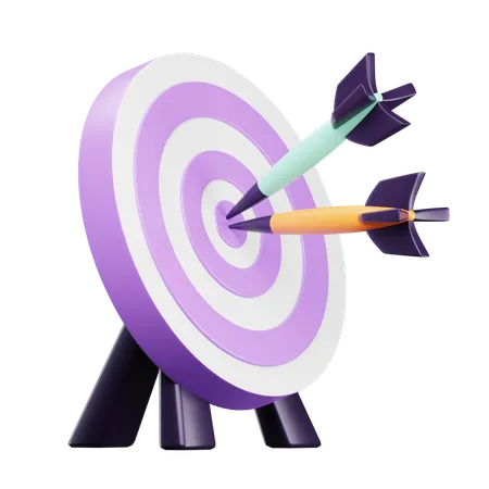 Business Target  3D Icon