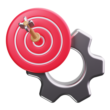 Business Target  3D Icon