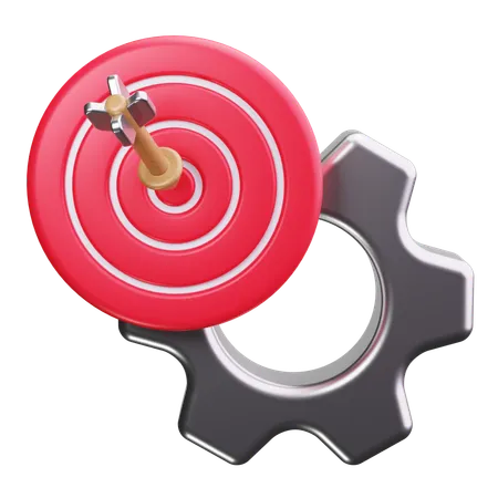 Business Target  3D Icon