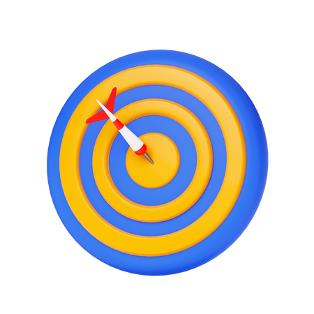 Business Target  3D Icon