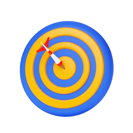 Business Target  3D Icon