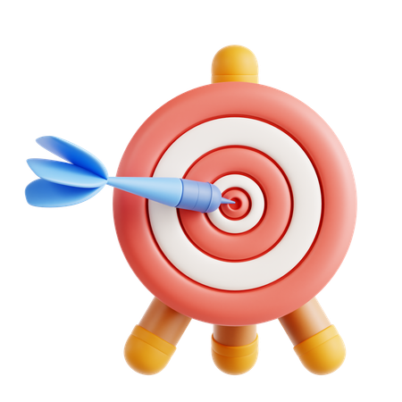 Business Target  3D Icon