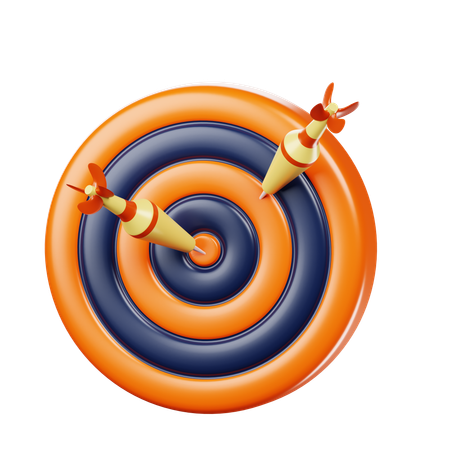 Business Target  3D Icon