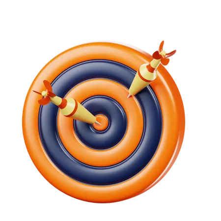 Business Target  3D Icon