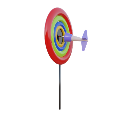 Business Target  3D Icon