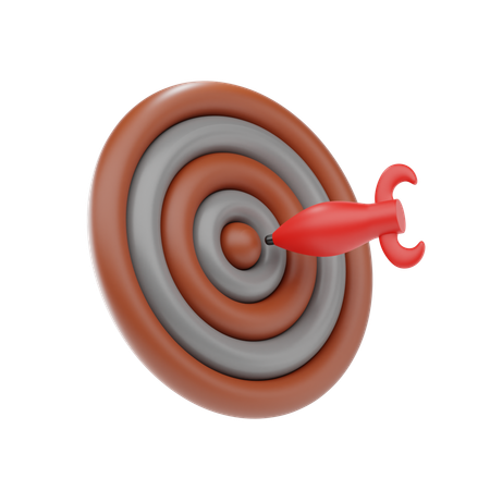 Business Target  3D Icon