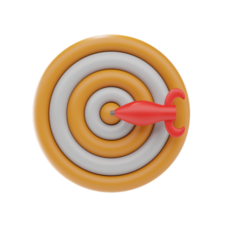 Business Target  3D Icon
