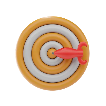 Business Target  3D Icon
