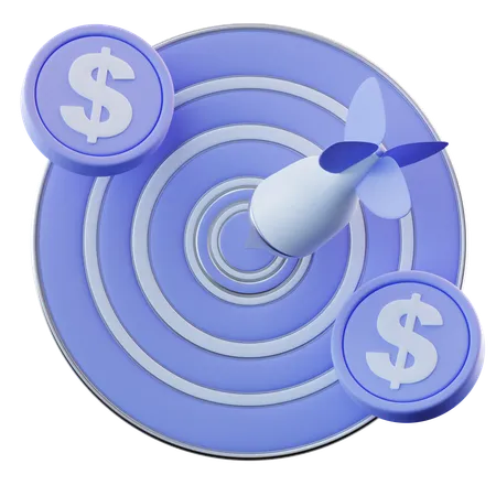 Business Target  3D Icon