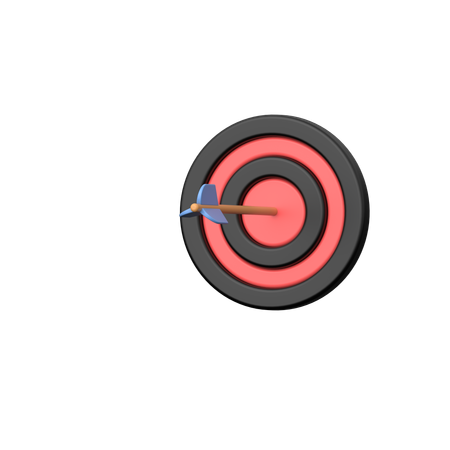 Business Target  3D Icon