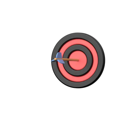 Business Target  3D Icon