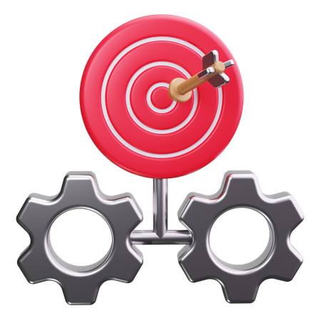 Business Target  3D Icon