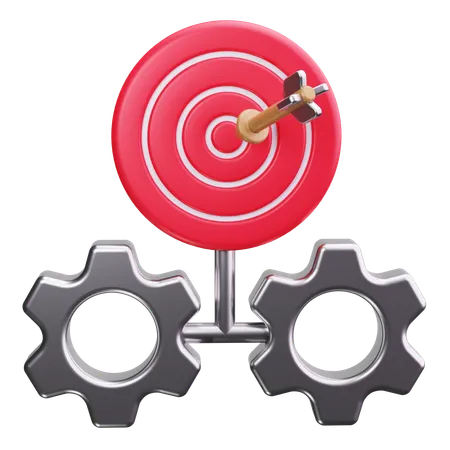 Business Target  3D Icon