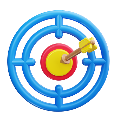 Business Target  3D Icon