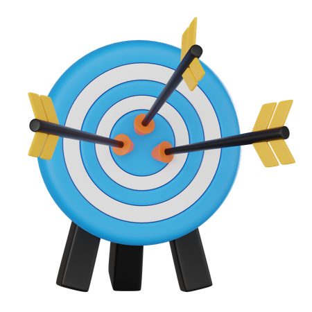 Business Target  3D Icon