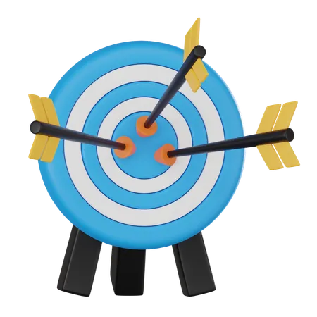 Business Target  3D Icon