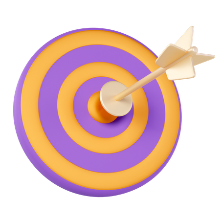 Business Target  3D Icon