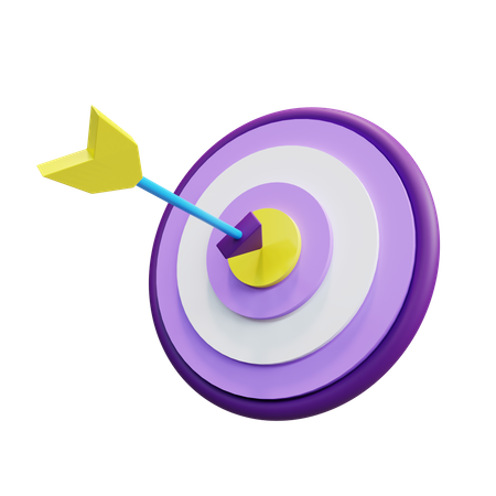 Business Target  3D Icon