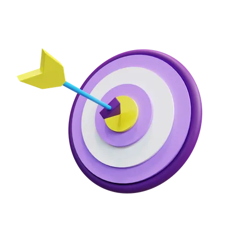 Business Target  3D Icon