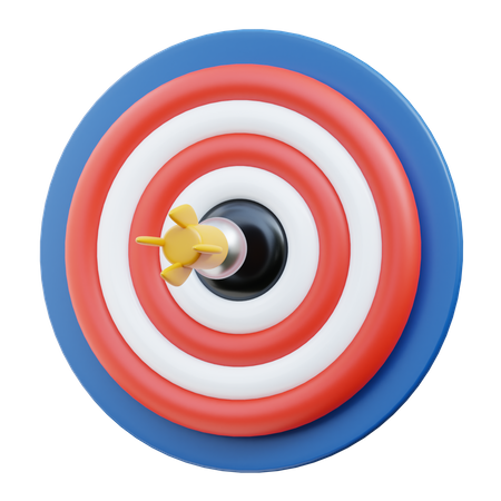 Business Target  3D Icon