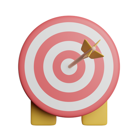 Business Target  3D Icon