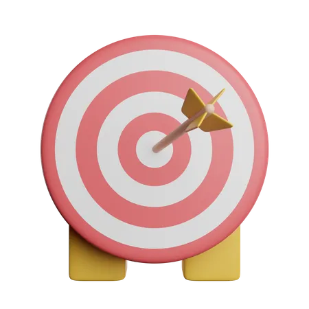 Business Target  3D Icon