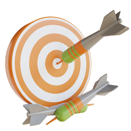 Business Target  3D Icon