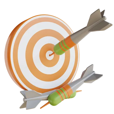 Business Target  3D Icon