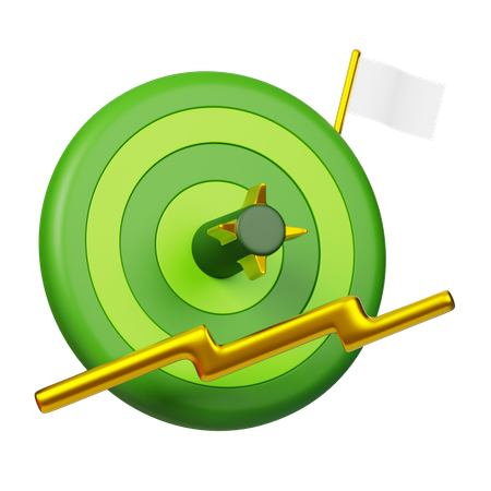 Business Target  3D Icon