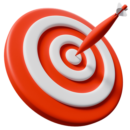 Business Target  3D Icon