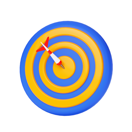 Business Target  3D Icon