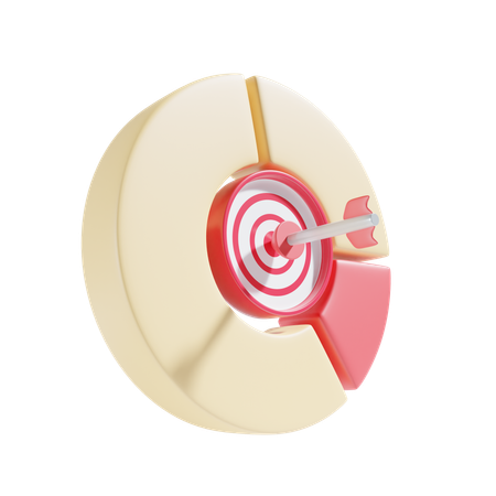 Business Target  3D Icon