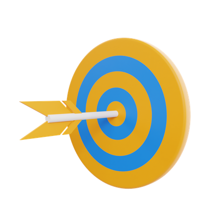 Business Target  3D Icon